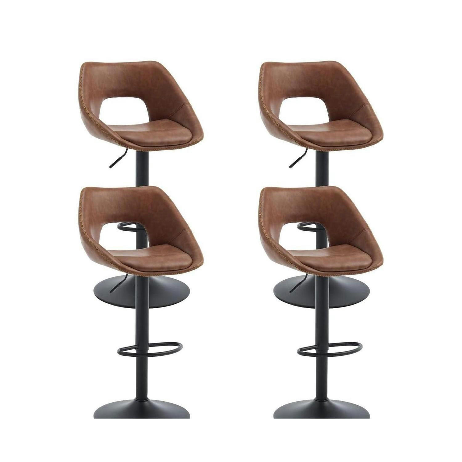 XXXLutz Barhocker Braun 49x85x51 cm