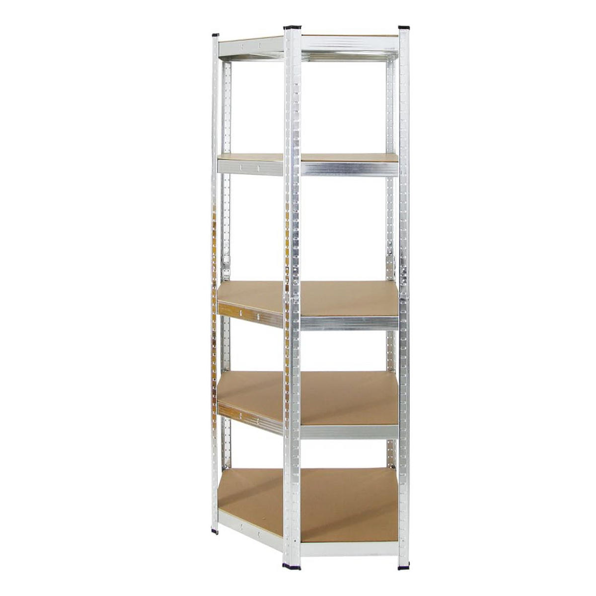 ECKREGAL Ragnar 180x70x40 cm Fachlast 175 kg Verzinkt - Silberfarben, Metall (70/180/40cm) - PROREGAL