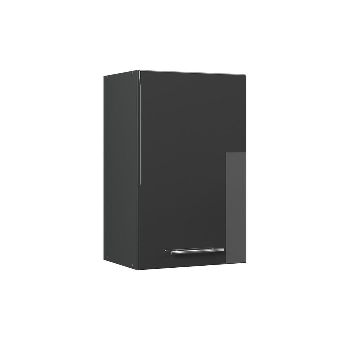 VĚŠÁK NA STĚNU Fame-Line Antracitový vysoký lesk - antracitová/vysoce lesklá černá, kompozitní dřevo (45/72/34.1cm) - Vicco