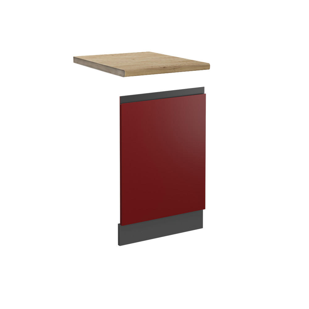 FRONTPANEL R-Line Röd 45 cm , AP Oak Röd, Antracit 67.4/45/60 cm