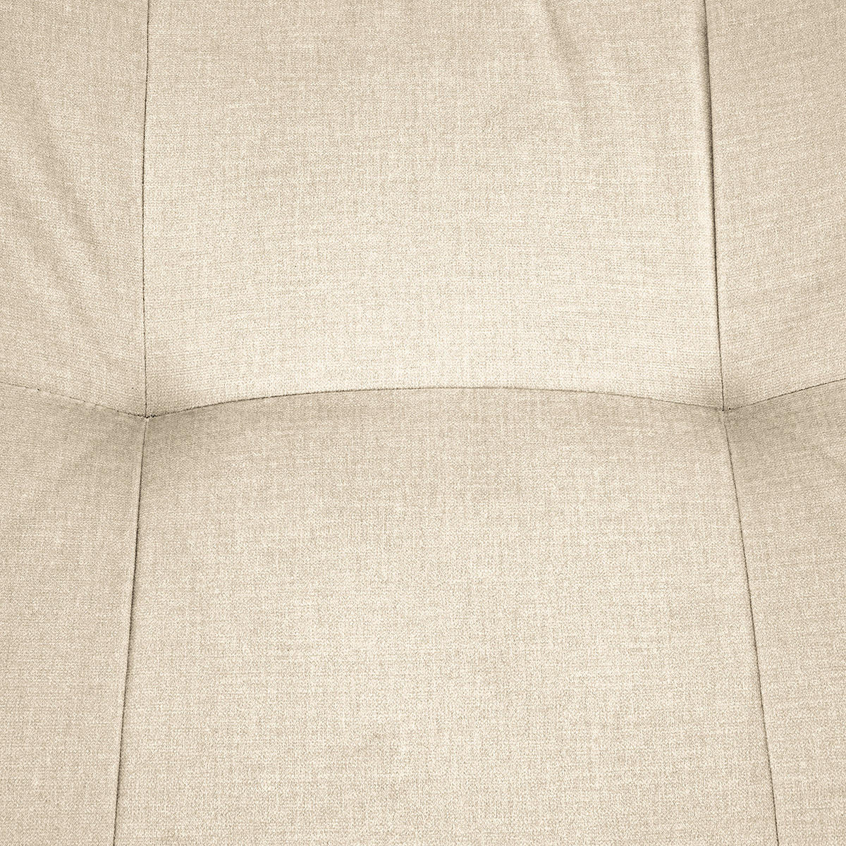 POLSTERHOCKER - Kaschmir/Schwarz, Textil/Metall (67/47/50cm) - home24