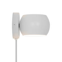 WANDLEUCHTE Belir - Weiß - 13/15.6/11 cm - Weiß, Metall (15.6/11/11cm) - Nordlux