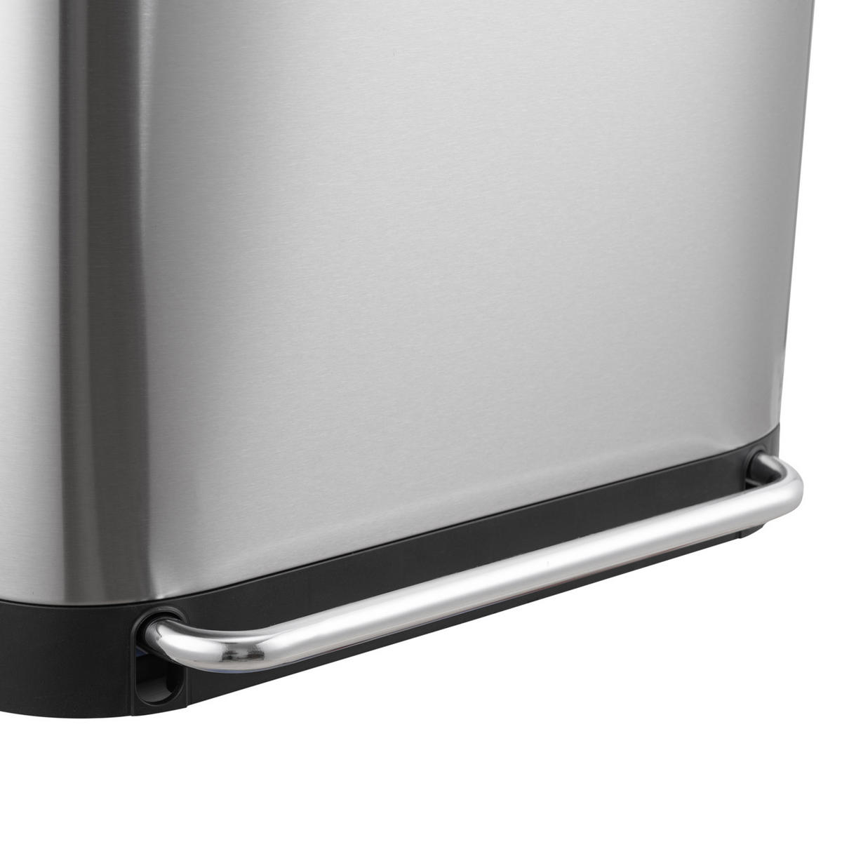MÜLLEIMER MLT2X30 - Silberfarben, Metall (57.5/68.5/37.5cm) - SVITA