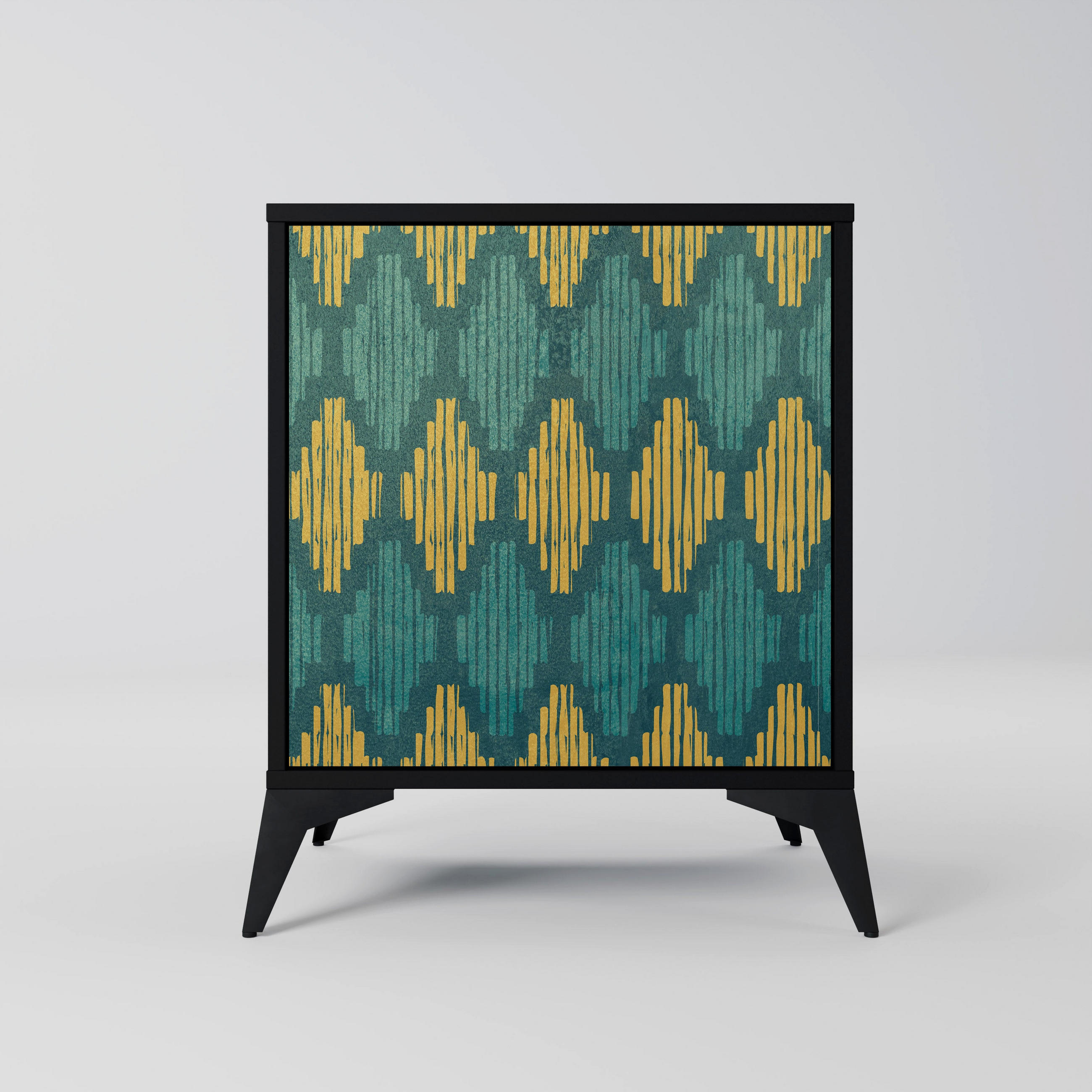 SpaceRebels Sideboard Schwarz 57.5x70.5x42 cm
