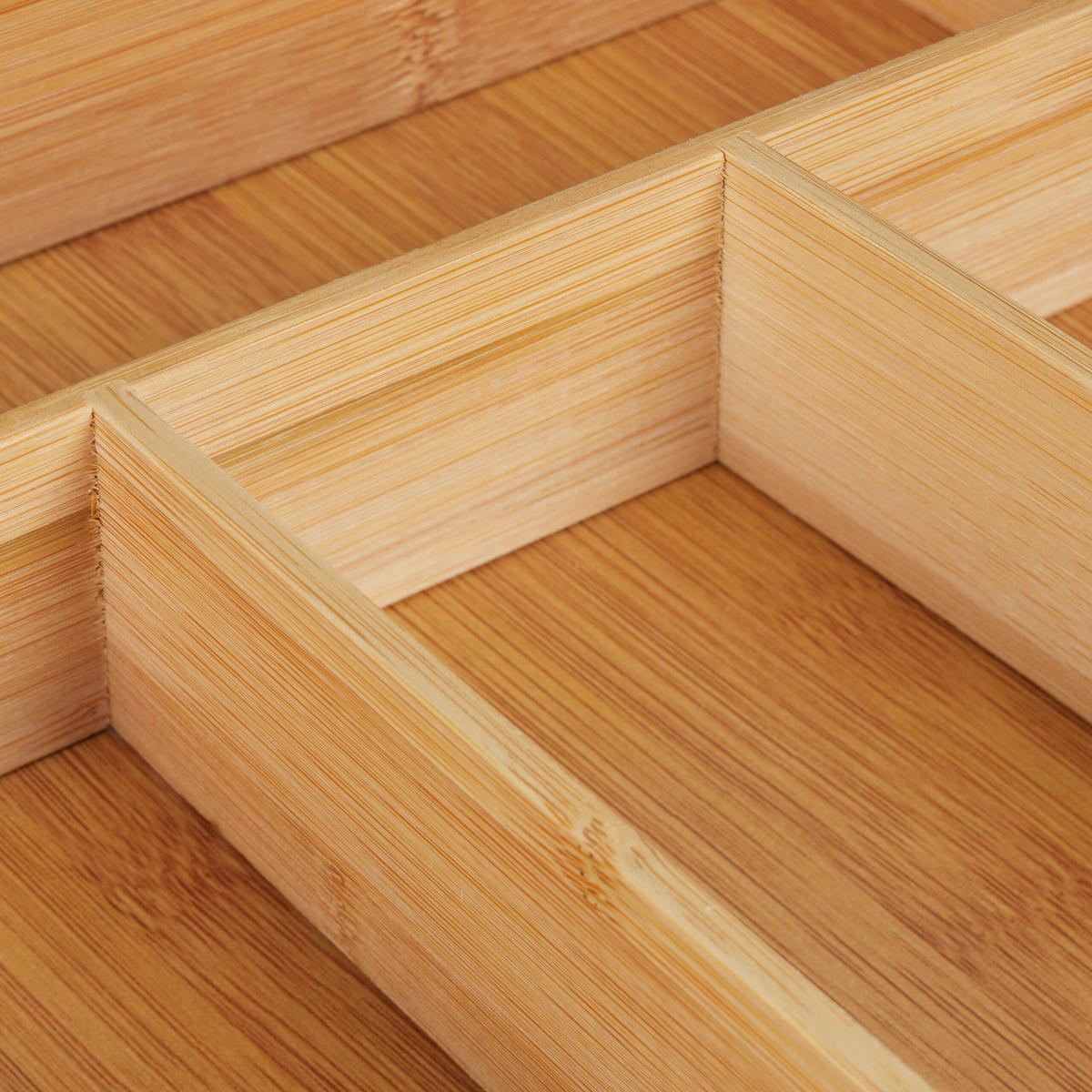 BESTECKKASTEN - Hellbraun, Holz/Holzwerkstoff (26/5/35.5cm) - Relaxdays