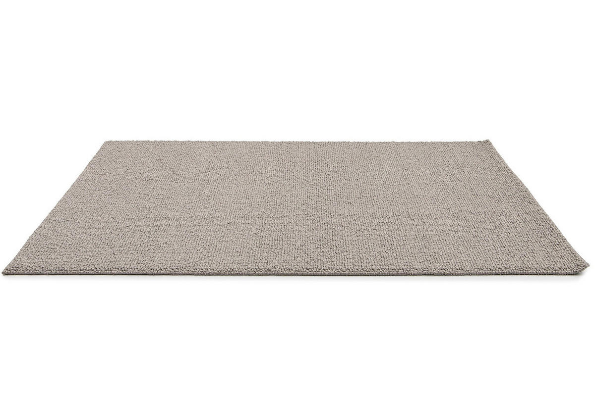TEPPICH in Uni-Optik mit Schlingenflor grau - Grau, Textil (120/170cm) - AFK Living
