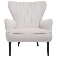LOUNGE-SESSEL Cremeweiß - Weiß, Textil (75/87/75cm) - MCW