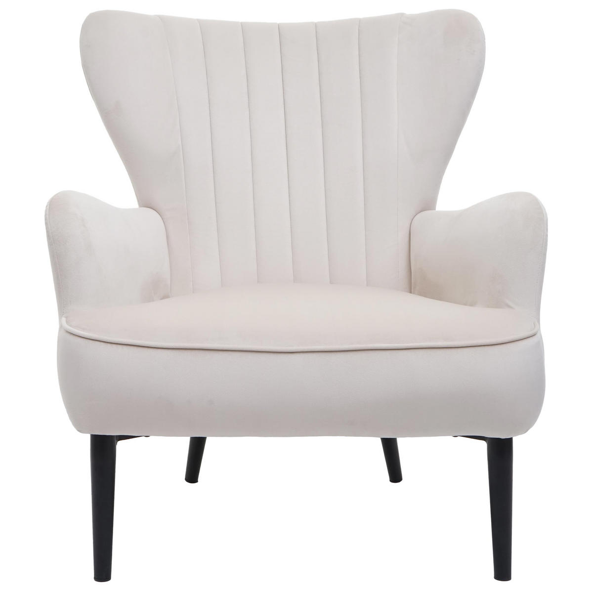 LOUNGE-SESSEL Cremeweiß - Weiß, Textil (75/87/75cm) - MCW