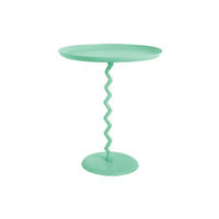BEISTELLTISCH Zig Zag 44/44/52 cm - Grün, Metall (44/44/52cm) - Leitmotiv