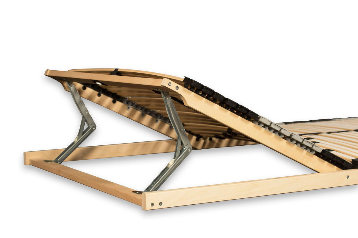 LATTENROST PREMIUM K 100x200 cm Kopfteil verstellbar - Naturfarben, Holz (100/200cm) - Coemo