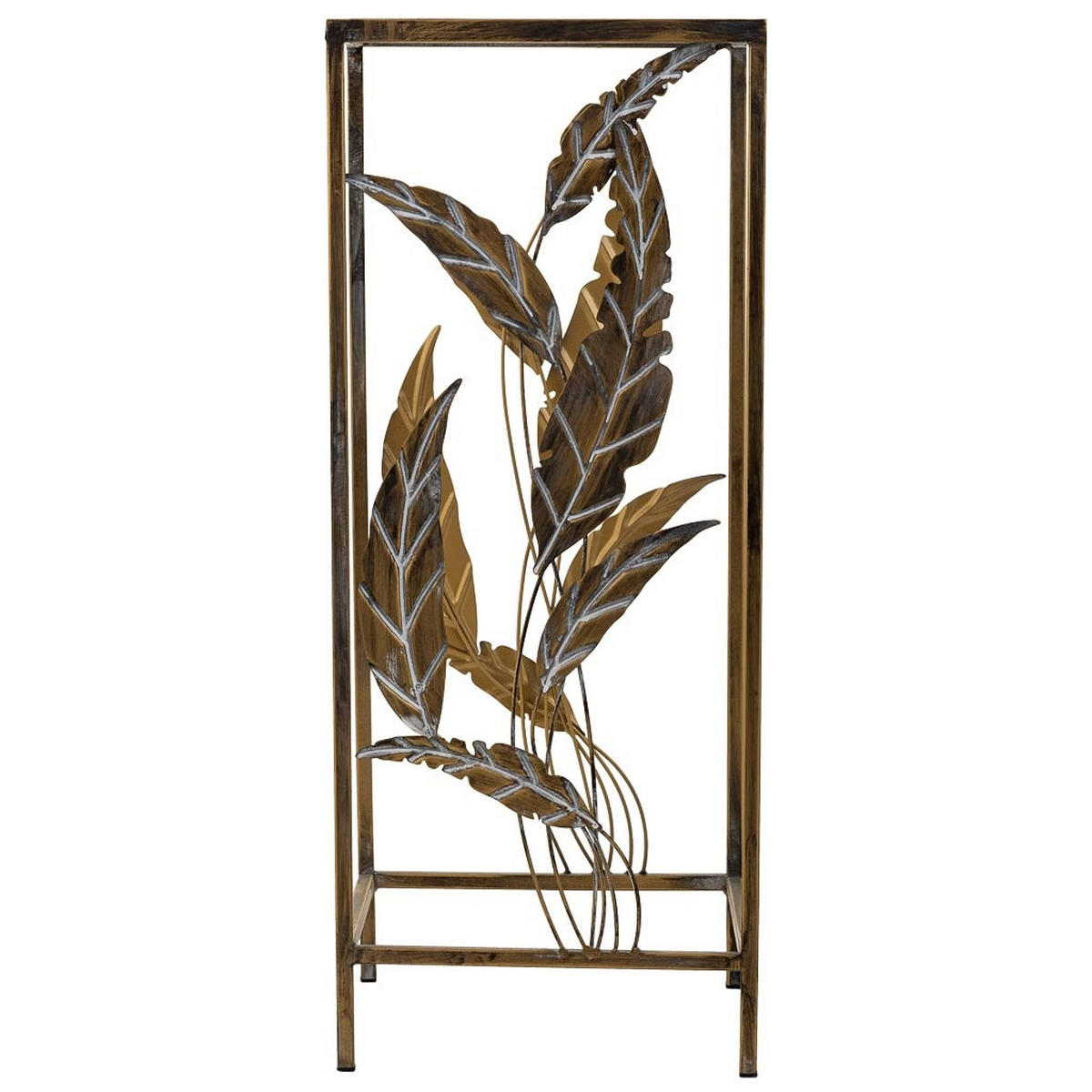 BEISTELLTISCH aus Metall, golden, 28x69cm - Goldfarben, Metall (28/28/69cm) - Wanderlust