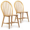 STUHL 2er-Set Clarck Eiche Farbe - Honigeiche, Holz (48/92/48cm) - VS Venta-stock