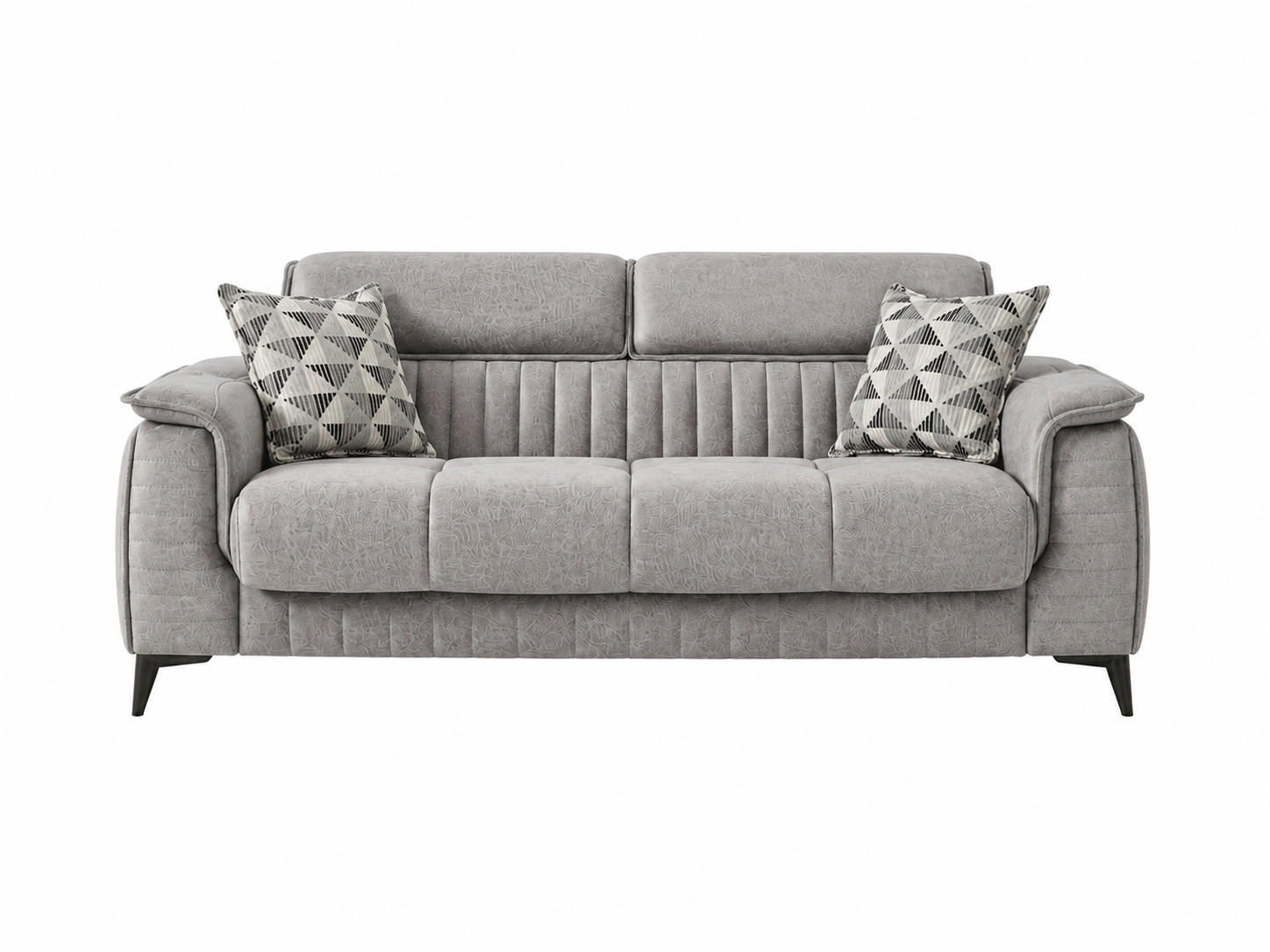 Villa Möbel 2-Sitzer Grau 178x85x95 cm