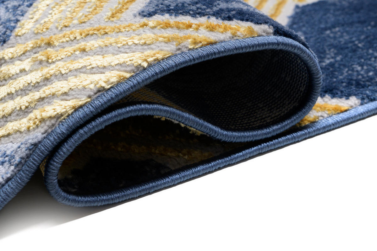 TEPPICH SHINE Dunkelblau 250/350 cm - Dunkelblau, Textil (250/350cm) - Tapiso
