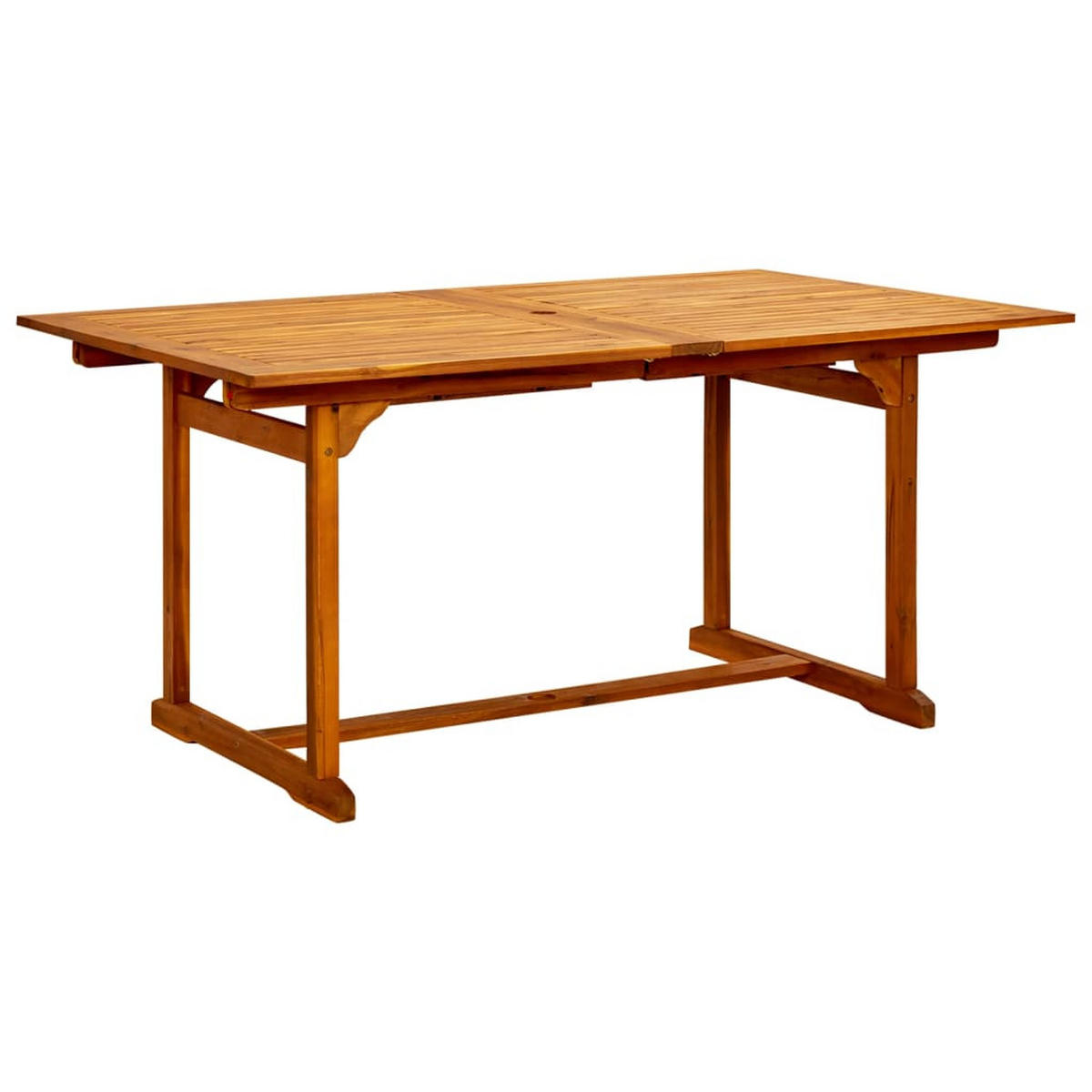 GARTEN-ESSGRUPPE 9Er Set Massivholz Akazie 160-240 Cm - Braun, Holz - vidaXL