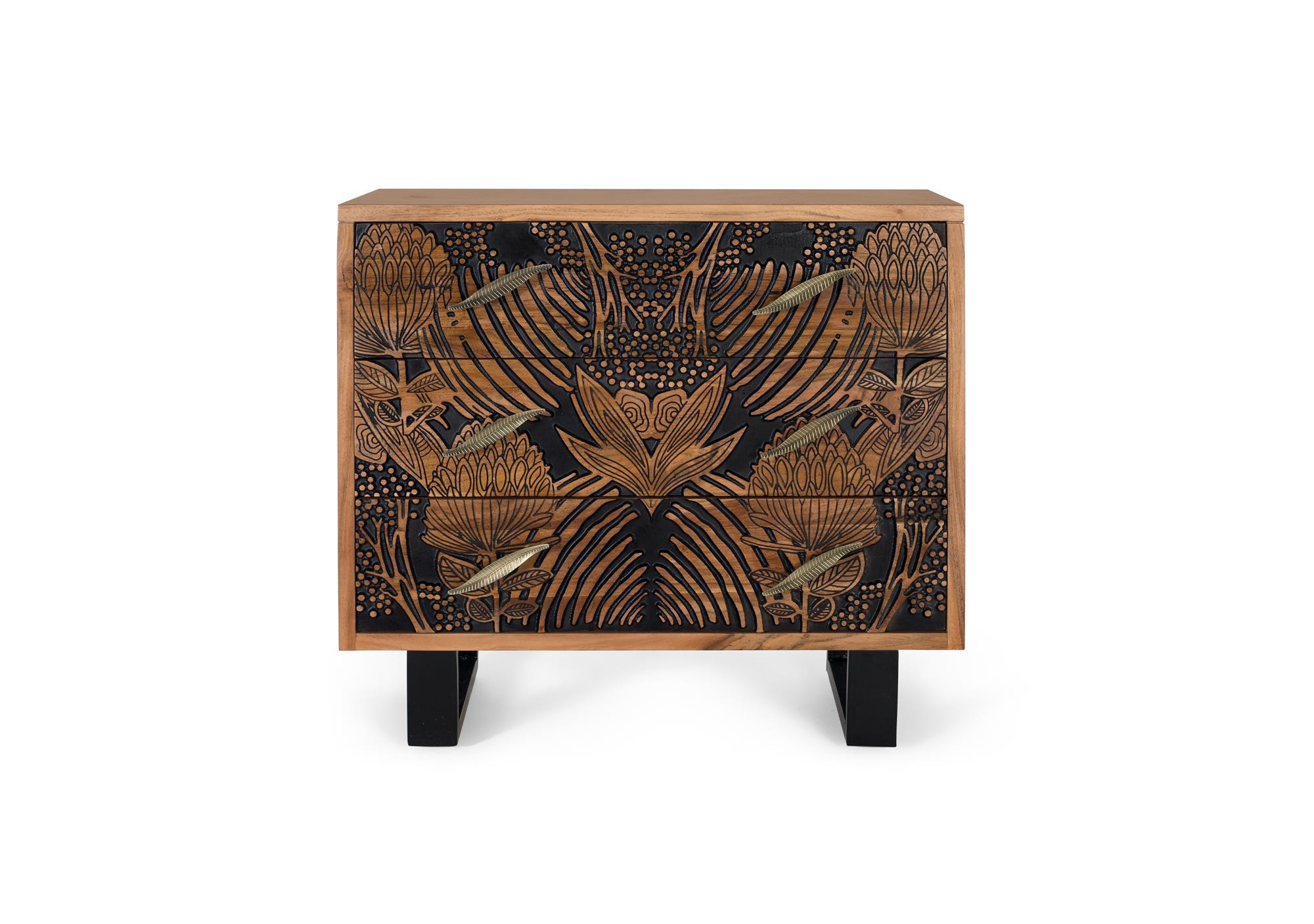 Giner y Colomer Kommode Braun 93x83x40 cm