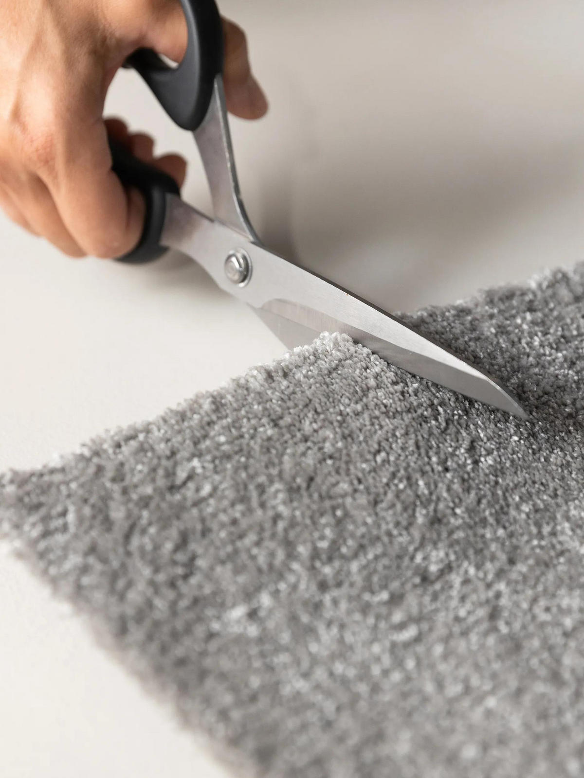 TEPPICH Nina waschbar 120/170 cm - Grau, Kunststoff (120/170cm) - benuta Nest