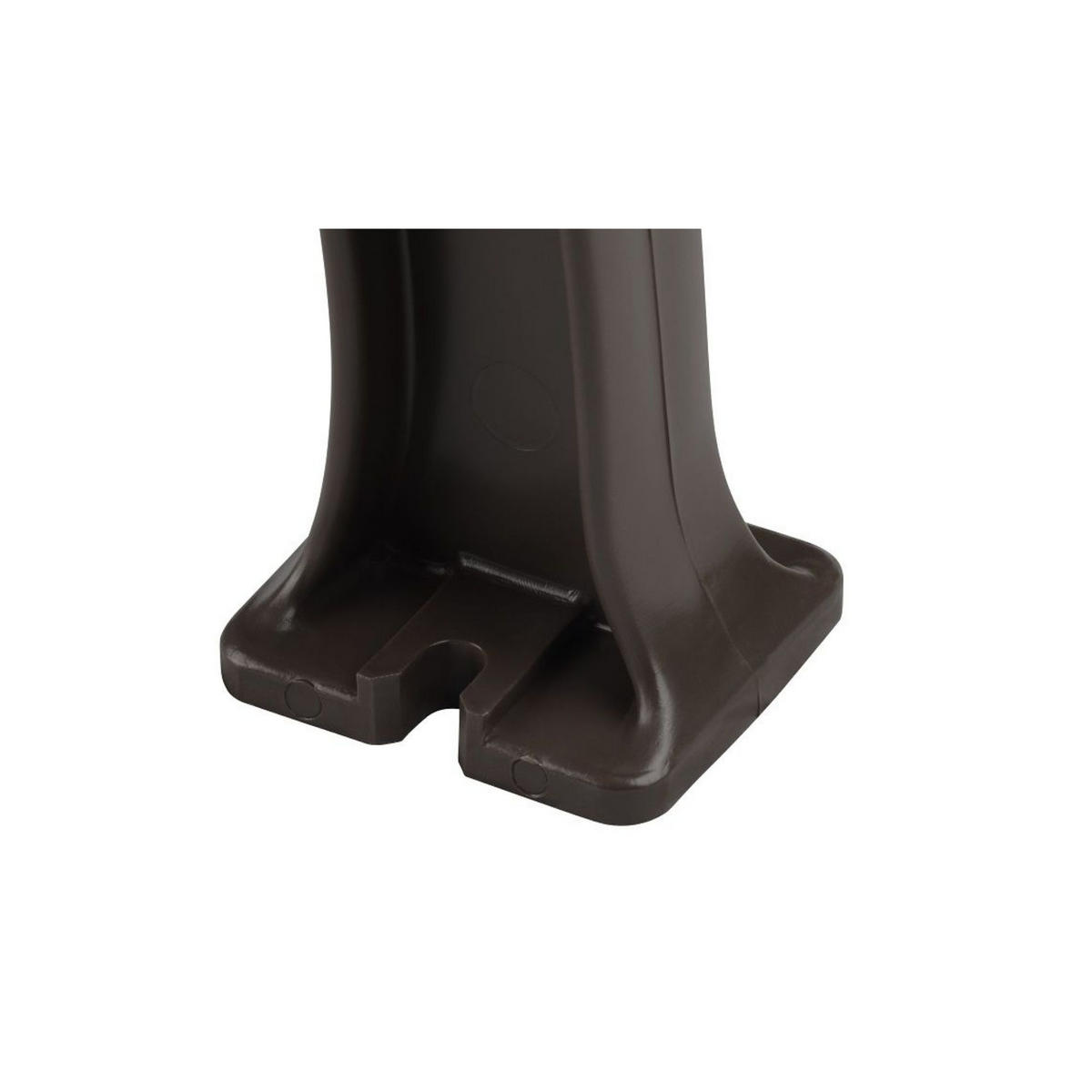 GARTENBANK Antigua 4 Sitzer Braun 74 x 200 x 54 cm Witterungskunststoff & UV Beständiger Kunststoff - Braun, Kunststoff (200/74/54cm) - PROREGAL