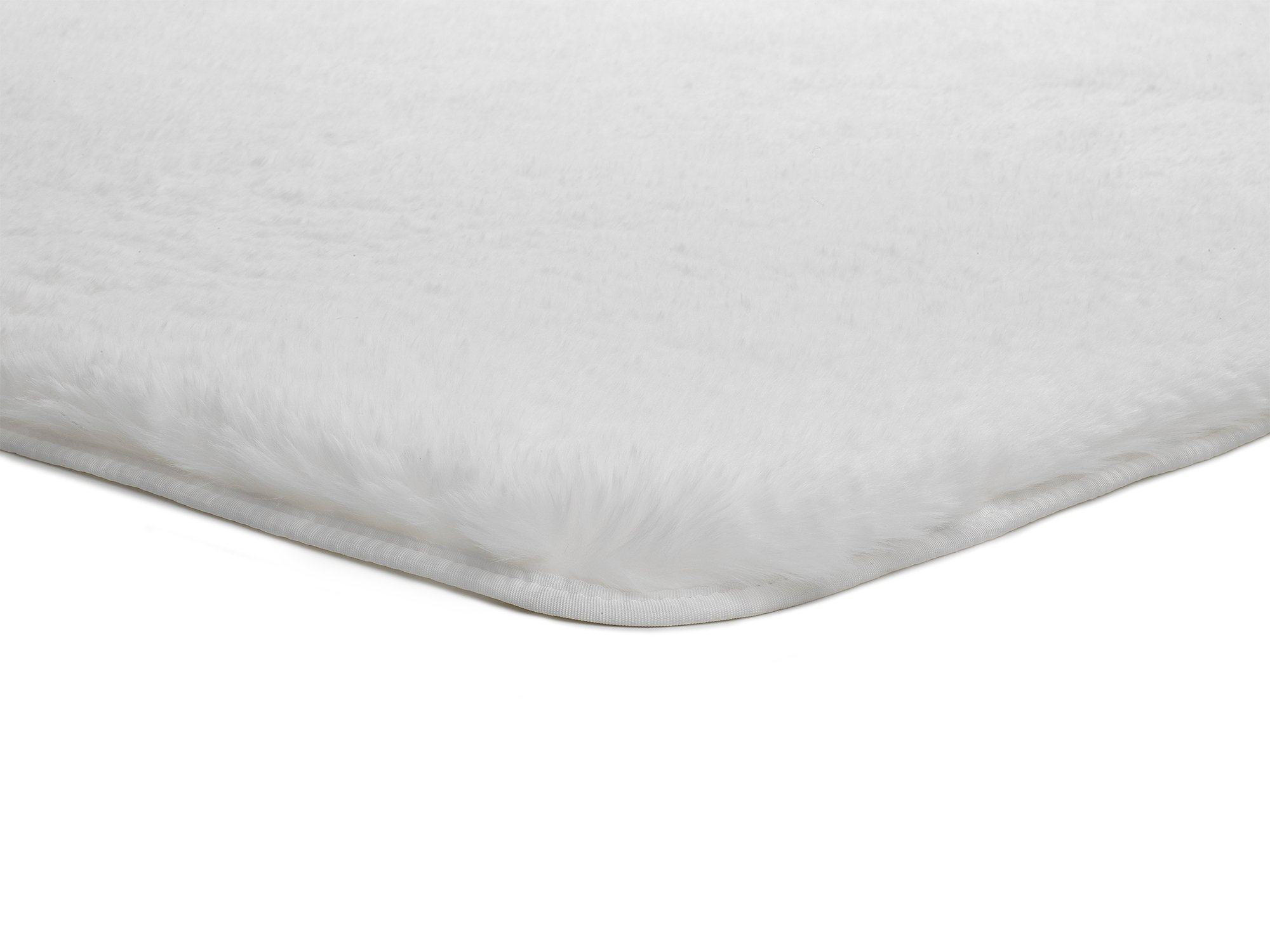 HOCHFLORTEPPICH Weiß Alpaca 140/200 cm - Weiß, Textil (140/200cm) - Atticgo