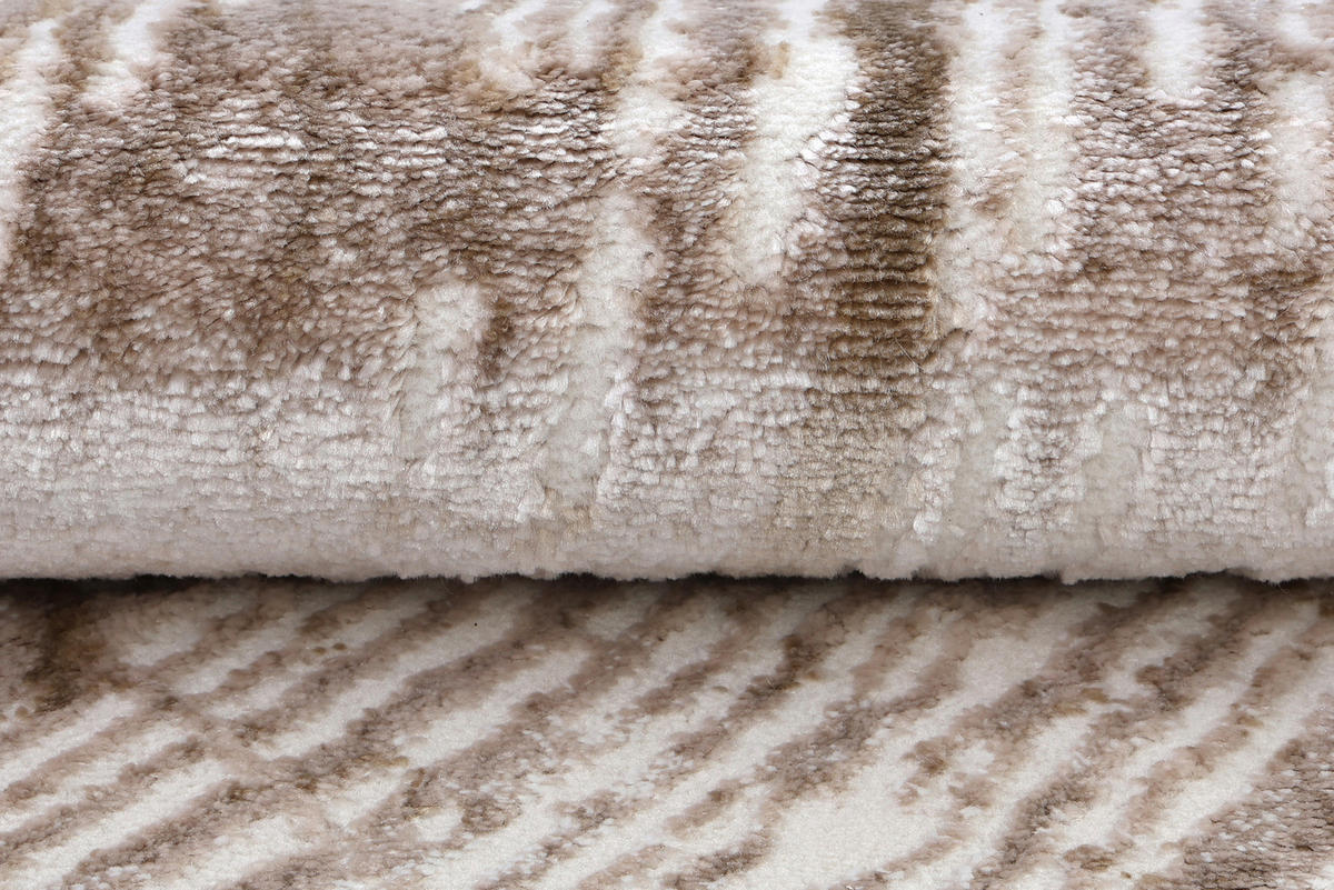 TEPPICH COMO Beige 80/150 cm - Beige, Kunststoff (80/150cm) - Tapiso