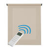 ROLLO motorisiert, Beige, 180 x 250 cm - Beige, Kunststoff (180/250cm) - STORESDECO