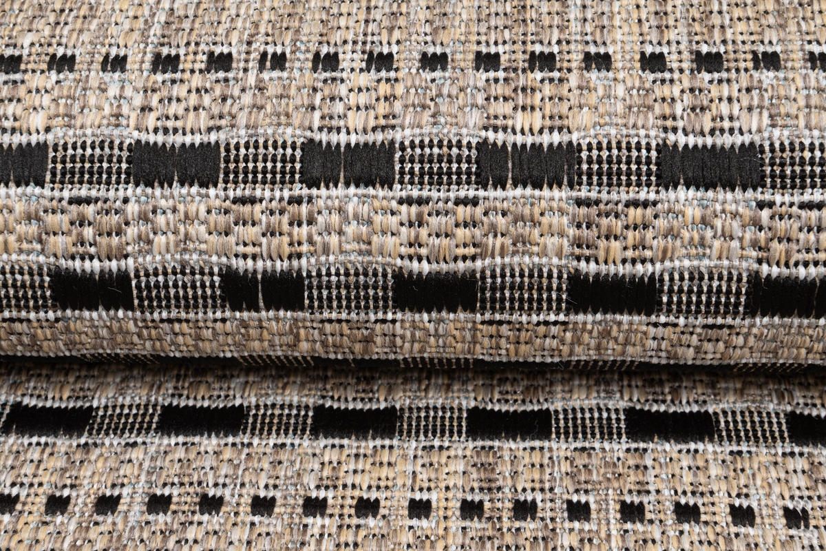 LÄUFER MELISSA Braun Gestreift Modern 70/900 cm - Braun, Textil (70/900cm) - Tapiso