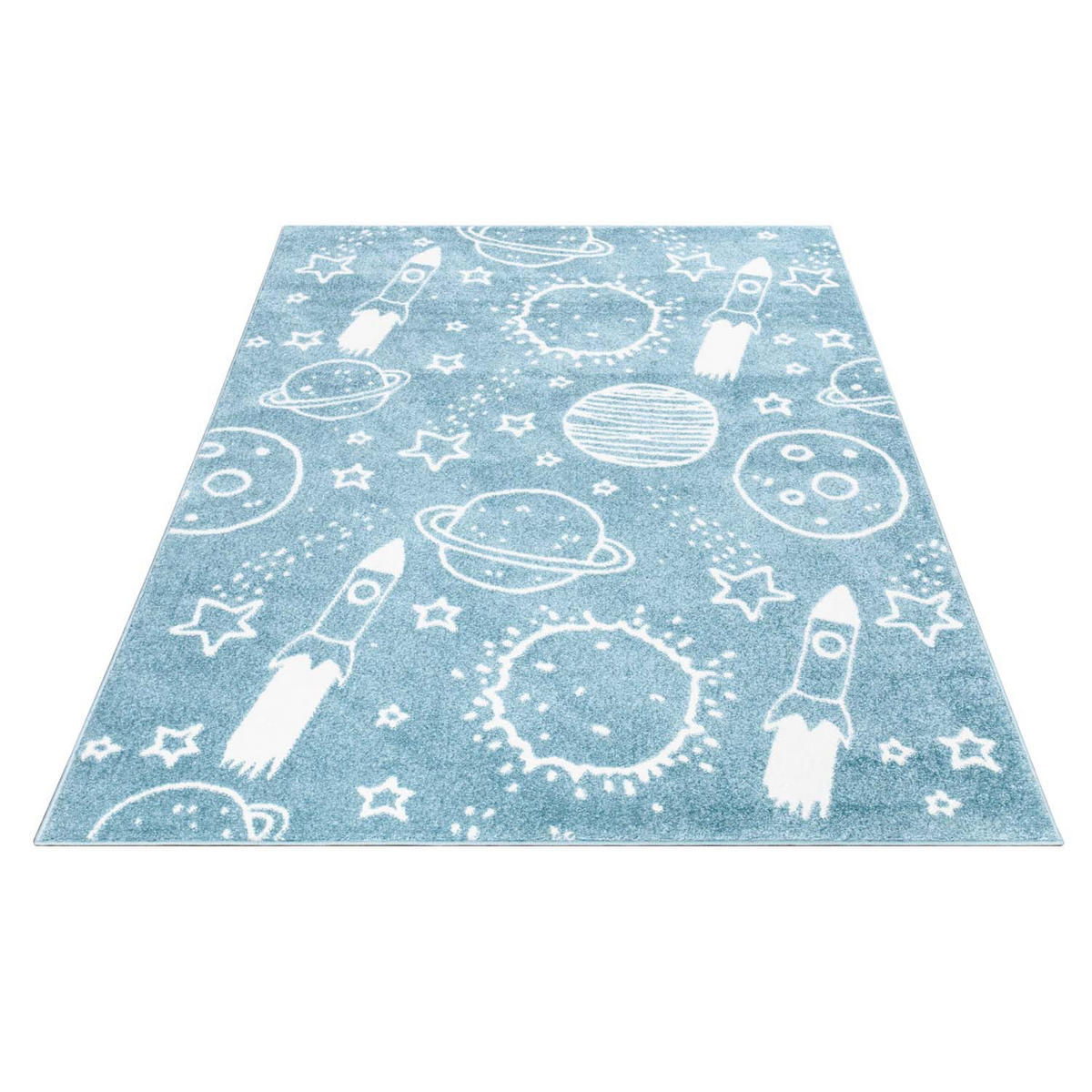 KINDERTEPPICH Anime 912 Blau 190x280 cm - Blau, Textil (190/280cm) - carpet city