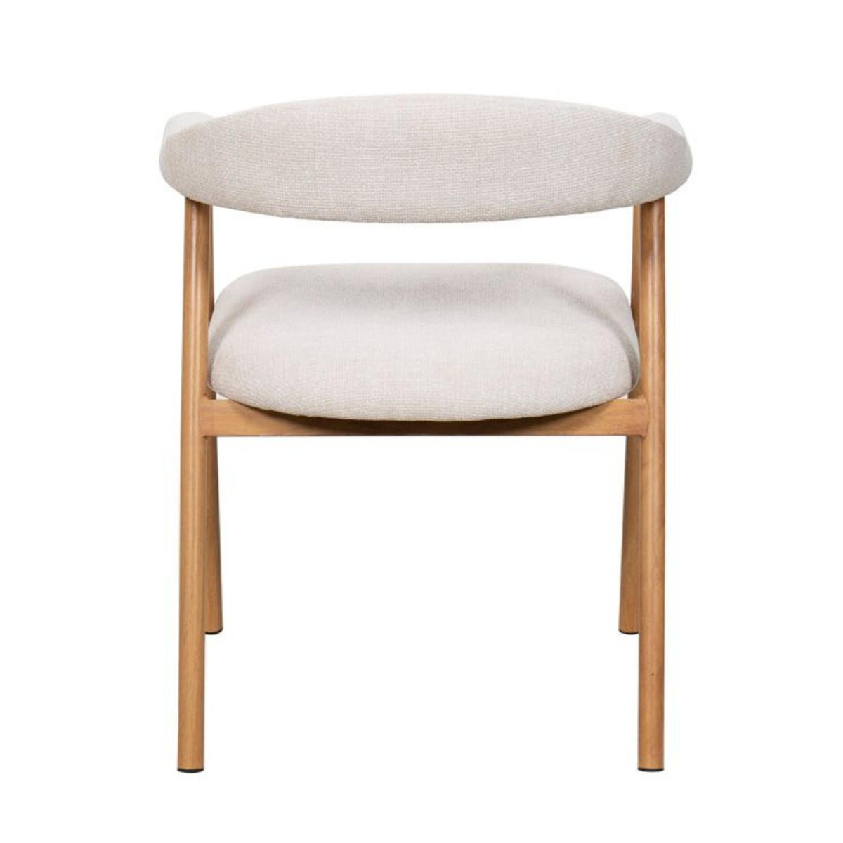 ESSZIMMERSTUHL 2er Set 2er-Set aus Stoff, beige/natur - Braun, Textil (56/76/54cm) - Giga Meubel