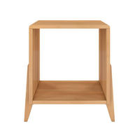 MASSIVHOLZNACHTTISCH Gdansk, Buche - lackiert, Naturfarben - Buchefarben, Holz/Buchenholz (45/51/35cm) - Visby