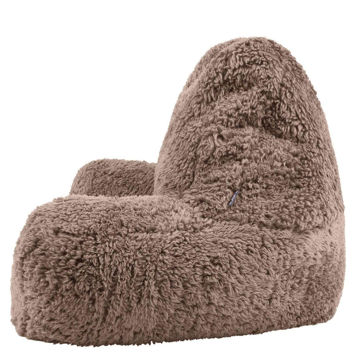 RÜCKENLEHNE Lesekissen Teddybär - Mokka, Textil (74/63cm) - icon