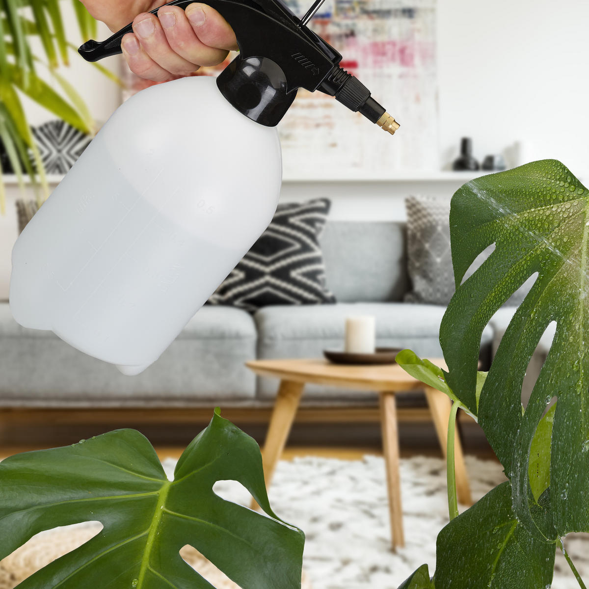 DRUCKSPRÜHER - Multicolor, Kunststoff/Metall (21/32/12.5cm) - Relaxdays