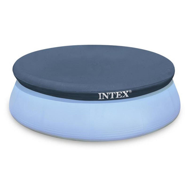 ABDECKPLANE für Pool Easy Set 345/345 cm - Blau, Kunststoff (345/345cm) - Intex