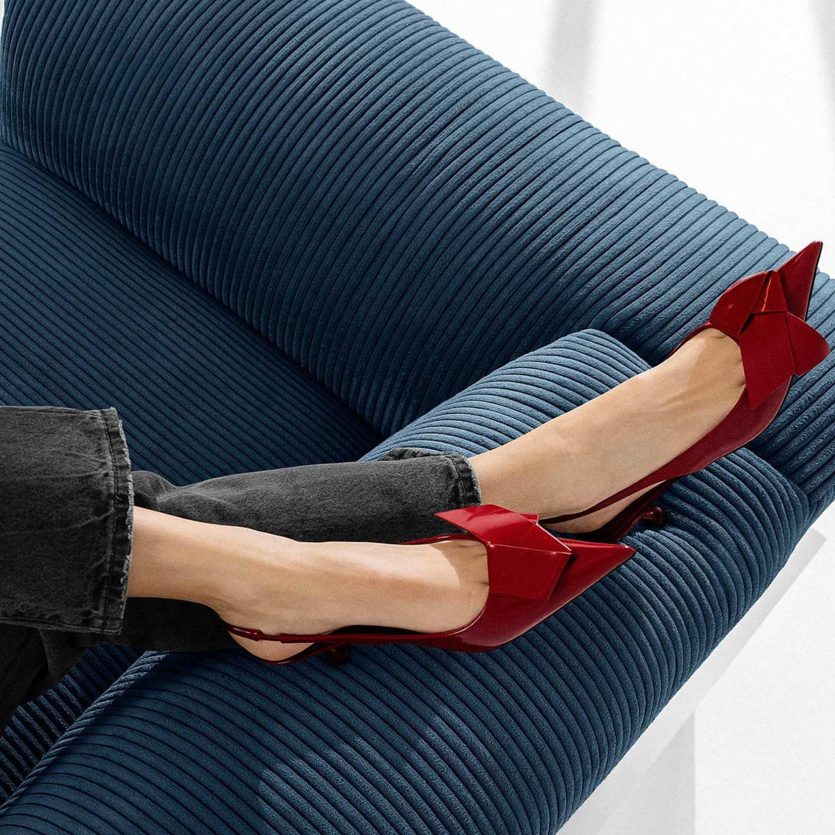 SESSEL BUFFO , Kobaltblau - Blau, Textil (130/73/96cm) - KONSIMO®