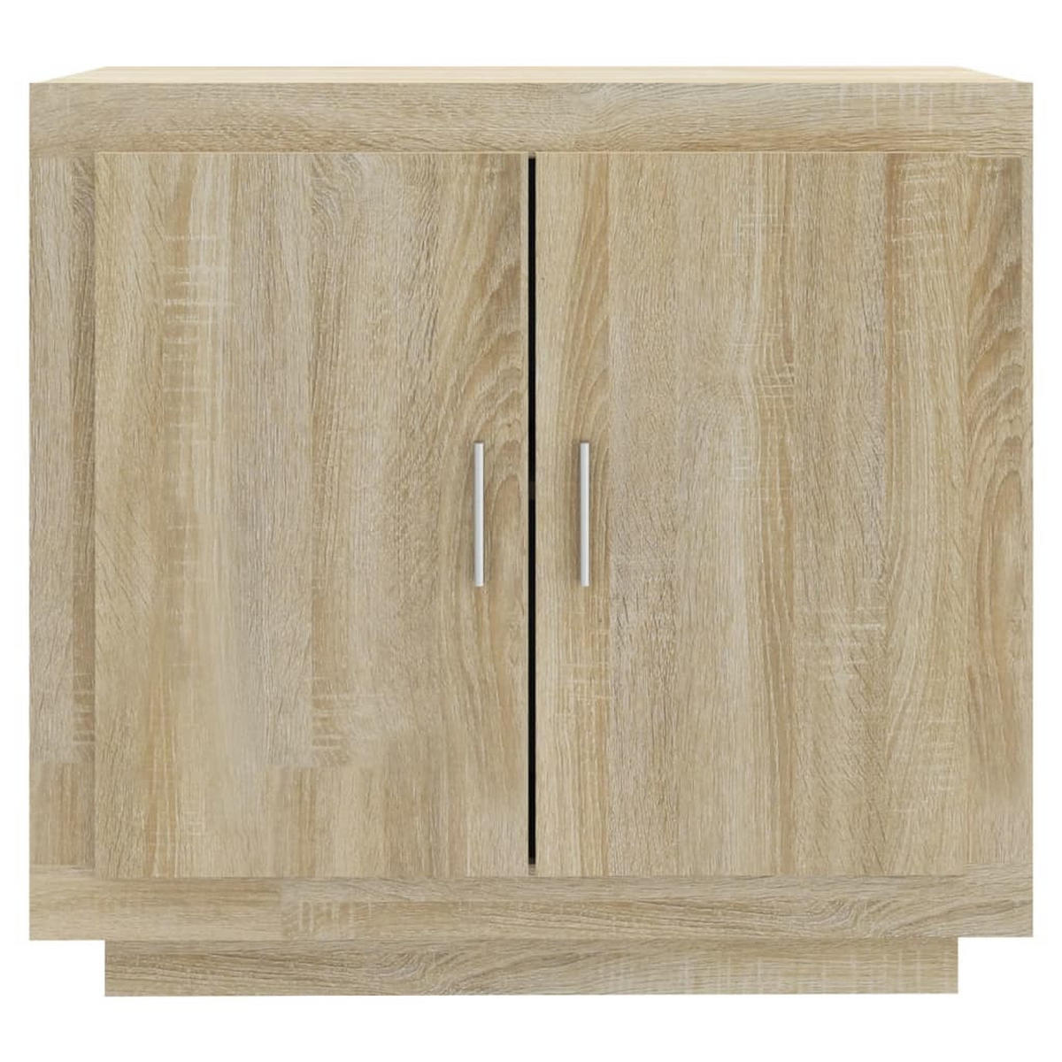SIDEBOARD mit 2 Fächern, 2 Türen 80/40/75 cm aus Holzwerkstoff Sonoma-Eiche Dekor - Sonoma Eiche, Holz (80/75/40cm) - vidaXL