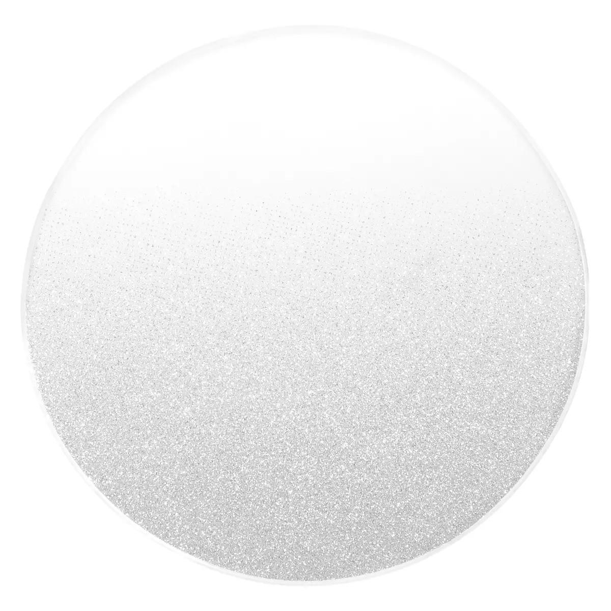 KERZENTABLETT Spiegel-Optik 10/0,47/10 cm - Silberfarben, Glas (10/10cm) - Atmosphera Createur d´interieur