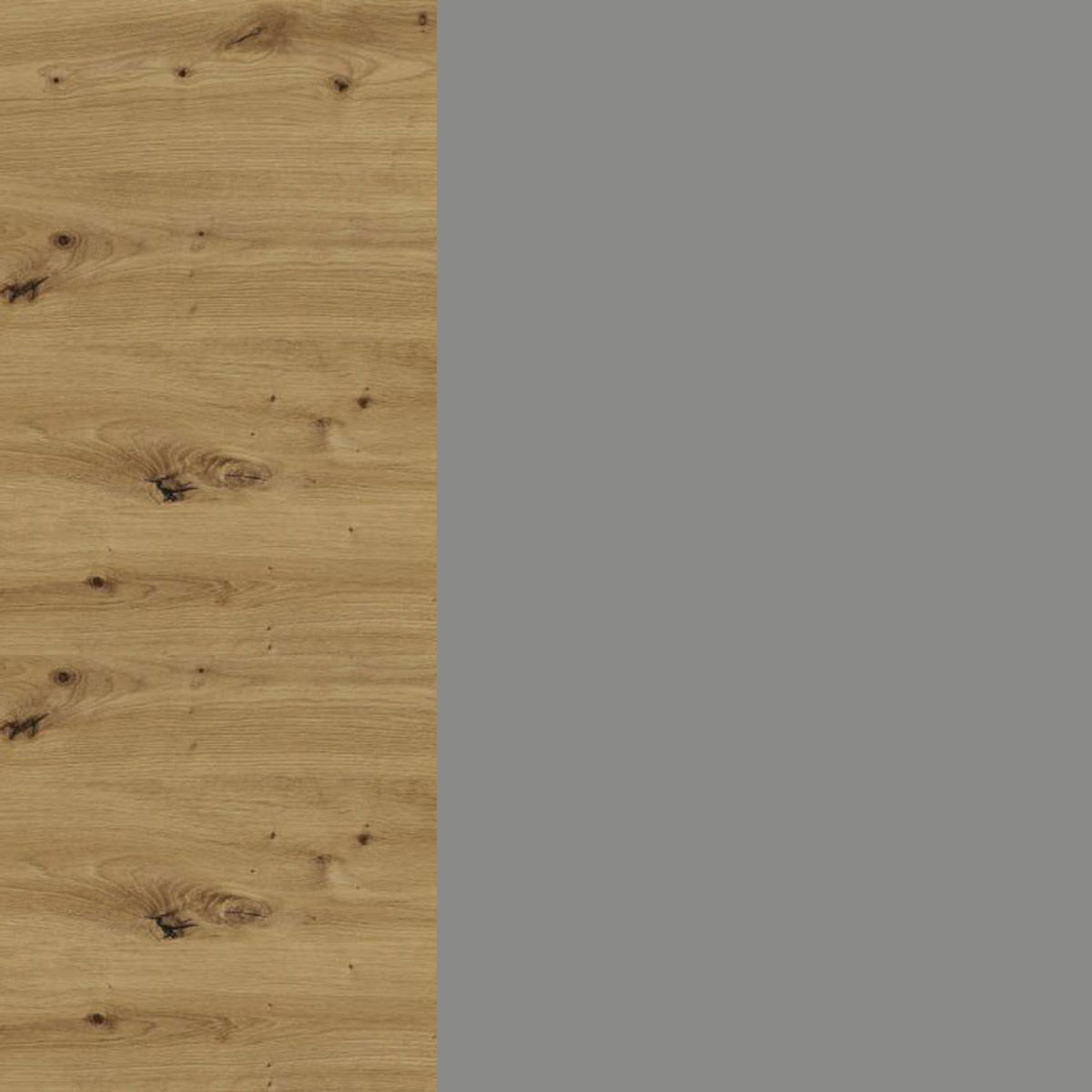 ECKHÄNGESCHRANK Oslo W10/60 Eiche Artisan / Dust Grey Matt 60 / 60 / 72cm - Eiche Artisan/Grau, Holz/Holzwerkstoff (60/72/60cm) - Feldmann-Wohnen