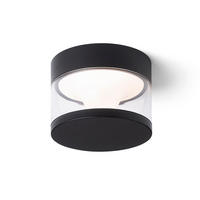 AUSSENLEUCHTE BRENDA Schwarz 9 W IP65 - Schwarz, Metall (118/118/9cm) - Rendl