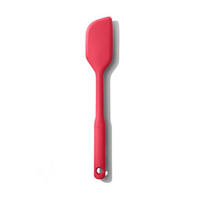 SPATEL Pfannenwender Silikon Rot 32 cm - Rot, Kunststoff (6/2/32cm)