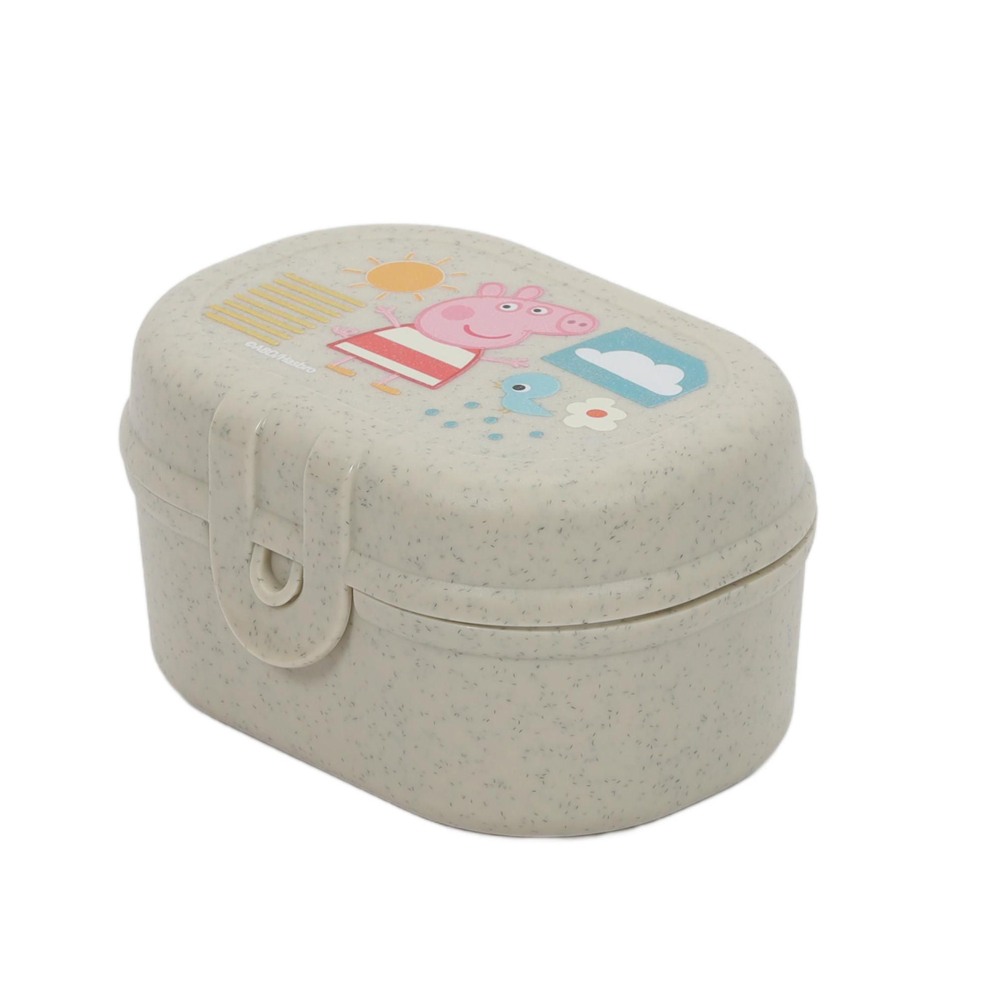 SNACKBOX Peppa Pig Pascal Mini - Beige, Kunststoff (7/5.2/9.6cm)