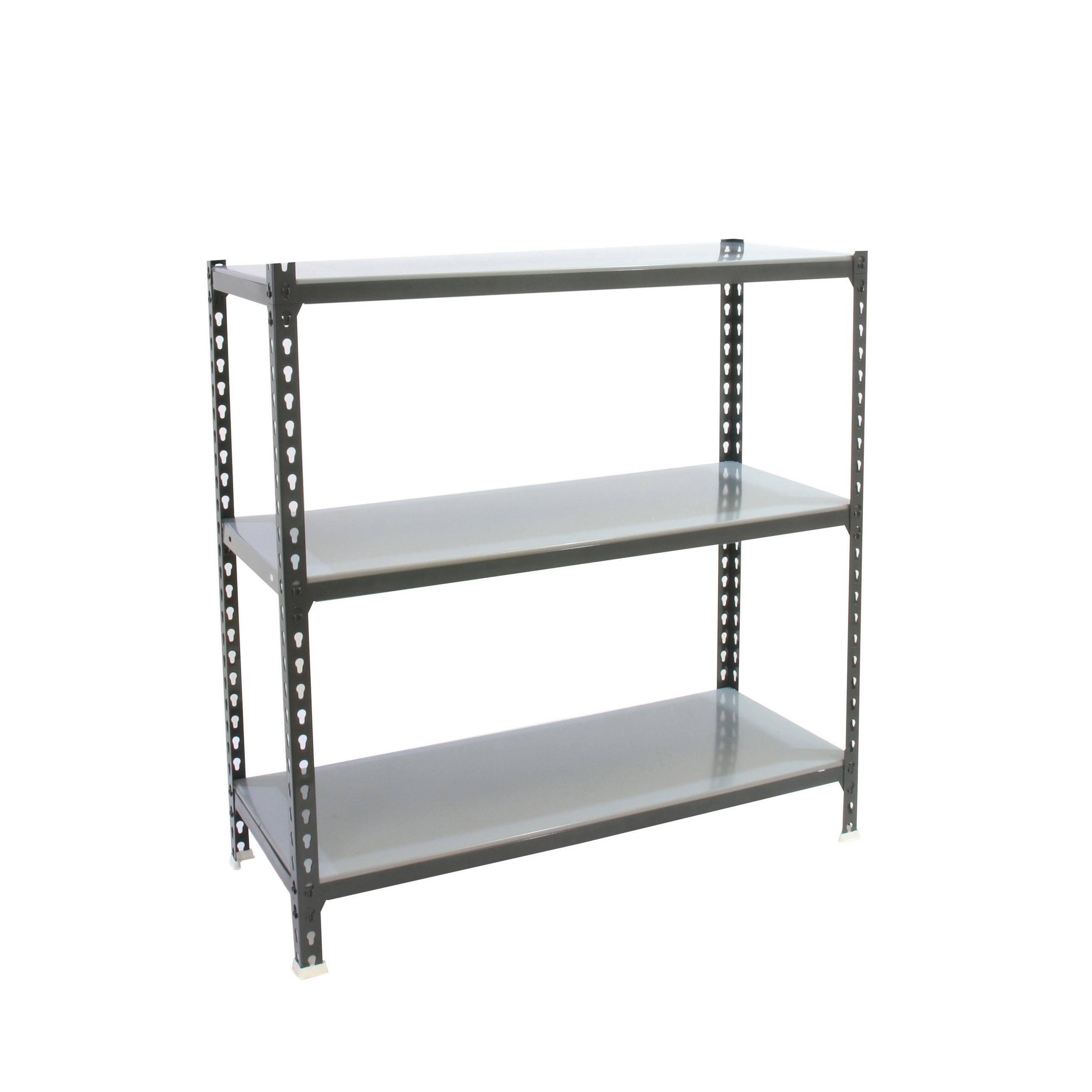SCHWERLASTREGAL Baby Metal Shark HxBxT 90 x 100 x 50 cm Fachlast 180 kg Anthrazit-Verzinkt - Anthrazit, Metall (100/90/50cm) - PROREGAL