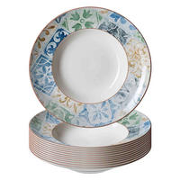 PASTATELLER Roma Antica grün ø 30,5 cm 12er Set - Grün, Keramik (30.5cm) - Ritzenhoff Breker