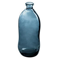 BODENVASE aus Glas 34/34/73 cm - Blau, Glas (34/73cm) - Atmosphera Createur d´interieur