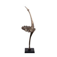 SKULPTUR Yobie Gold 41/33/115cm - Goldfarben, Metall (33/115/41cm) - PTMD Collection