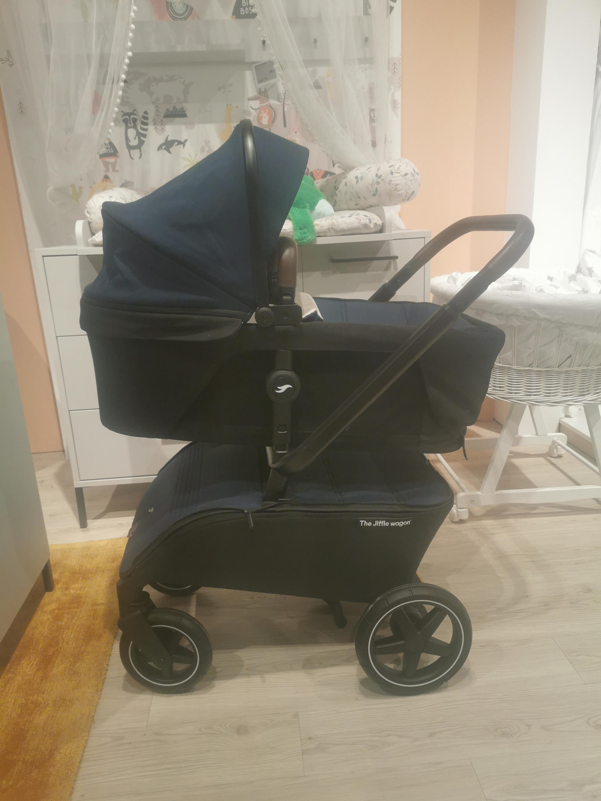 OTROŠKI VOZIČEK WAGON BLUE - JIFFLE