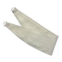 RAFFHALTER Fischgrät 2er-Set - Creme, Textil (13/66cm) - Homescapes