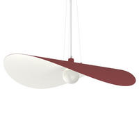 HÄNGELEUCHTE Piuma D90 - Samtahornfarben, Metall (90/90/120cm) - Lumicom