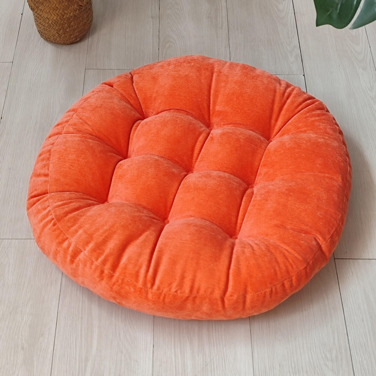 GARTENHOCKERAUFLAGE 55/55 cm - Orange, Textil (55/55cm) - Authentics