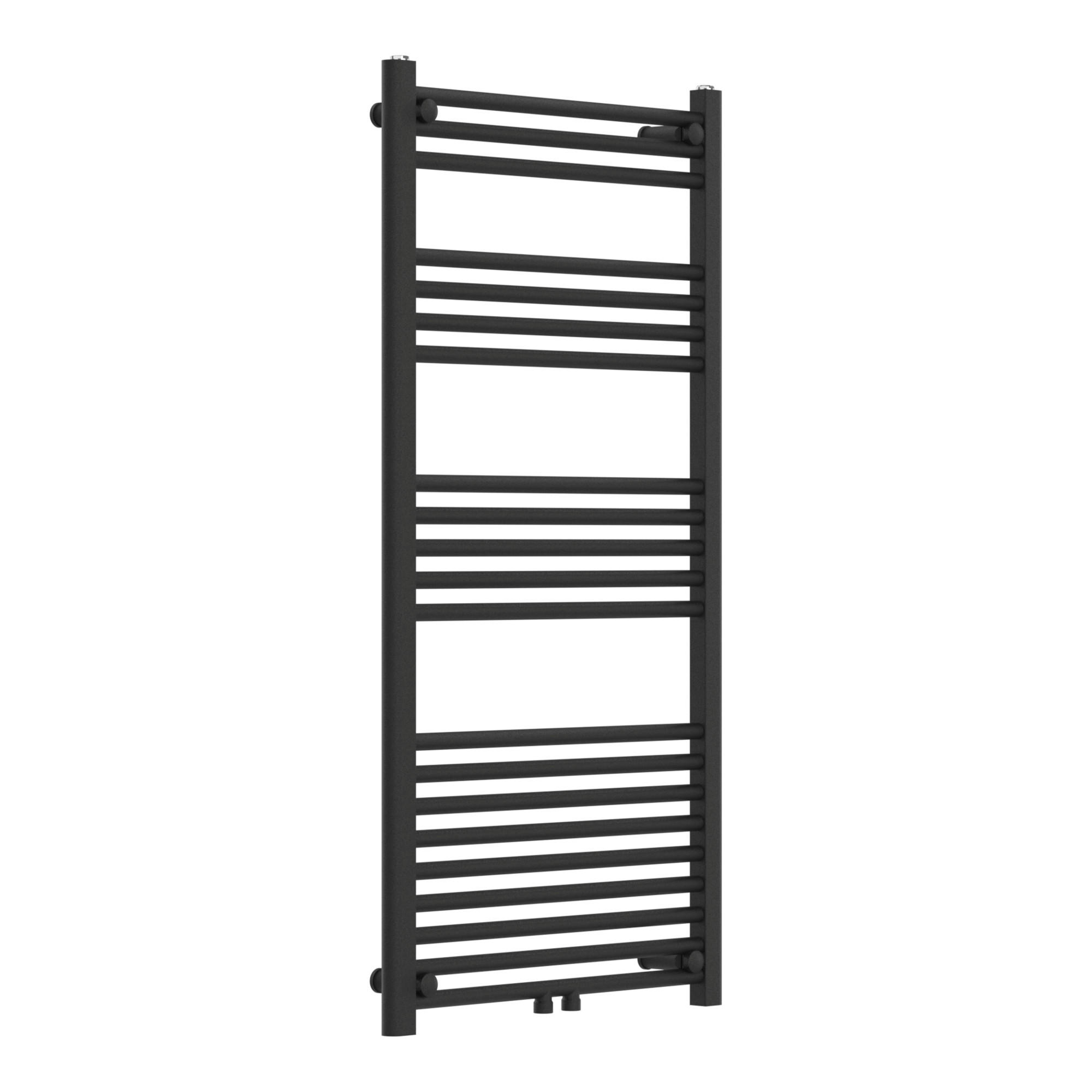 HANDTUCHHEIZKÖRPER Voss I. - Schwarz, Metall (60/120/3cm) - [neu.haus]