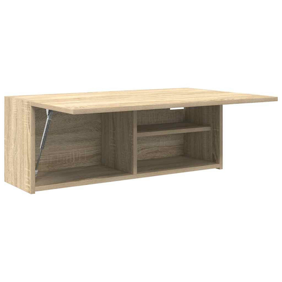 BAD-WANDSCHRANK Sonoma-Eiche 80/25/30 Cm Holzwerkstoff - Hellbraun, Holzwerkstoff (25/30/80cm) - vidaXL