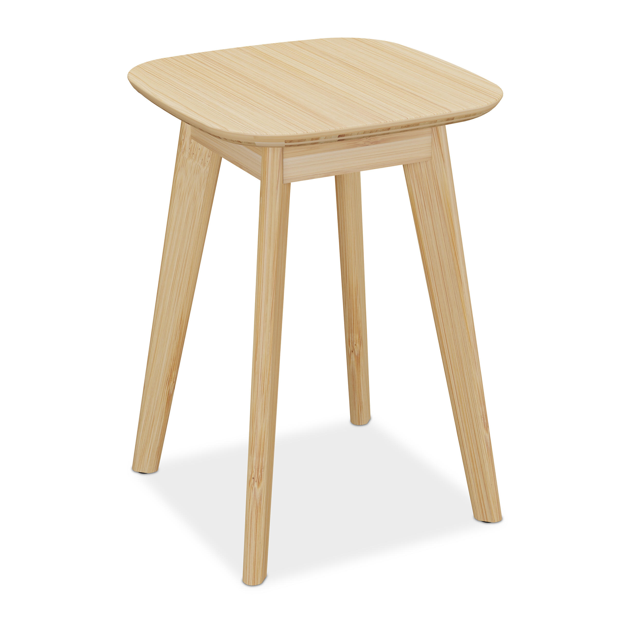 Relaxdays STOLIČKA Přírodní bambus 46 cm